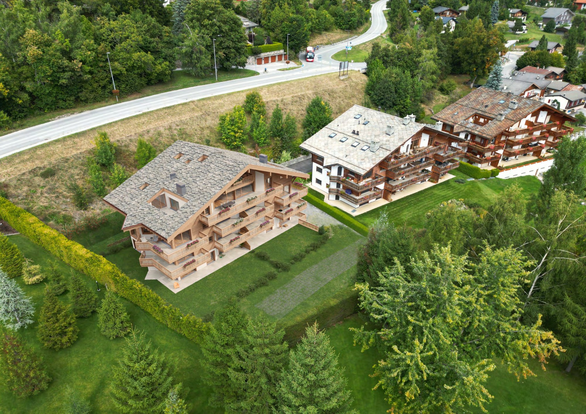 Exclusivité – Le Champ des Celtes – Résidence de 7 appartements de standing à Bluche (Crans-Montana)